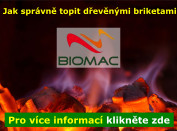 Prodej ekopaliv Biomac - proč topit