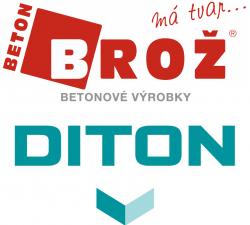 Akce na betonové výrobky DITON - BETON BROŽ